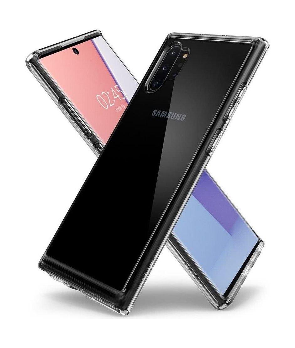 Spigen Crystal Hybrid Clear Case For Samsung Galaxy Note10 Plus - Black