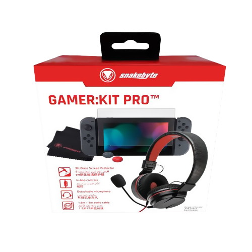 Snakebyte Gamer Kit Pro For Nintendo Switch Price in Kuwait Xcite