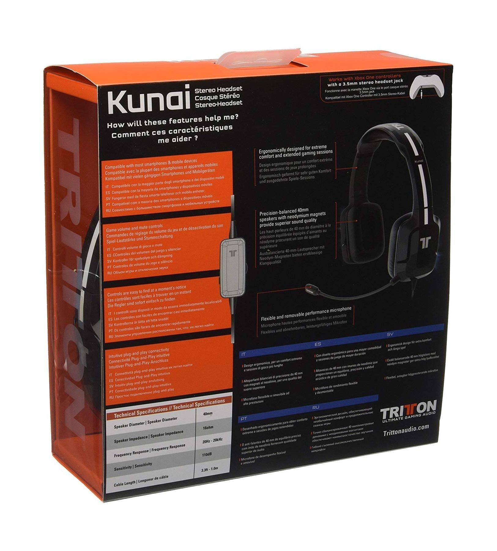 Sony Tritton Kunai Stereo Gaming Headphone - Black