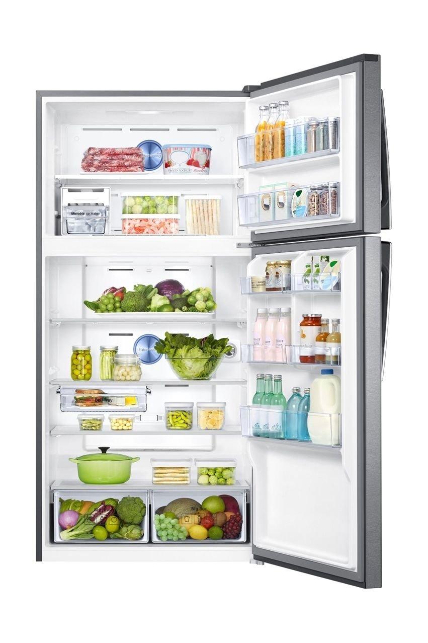 Samsung Top Mount Refrigerator, 29CFT, 810-Liters, RT81K7050SL - Silver