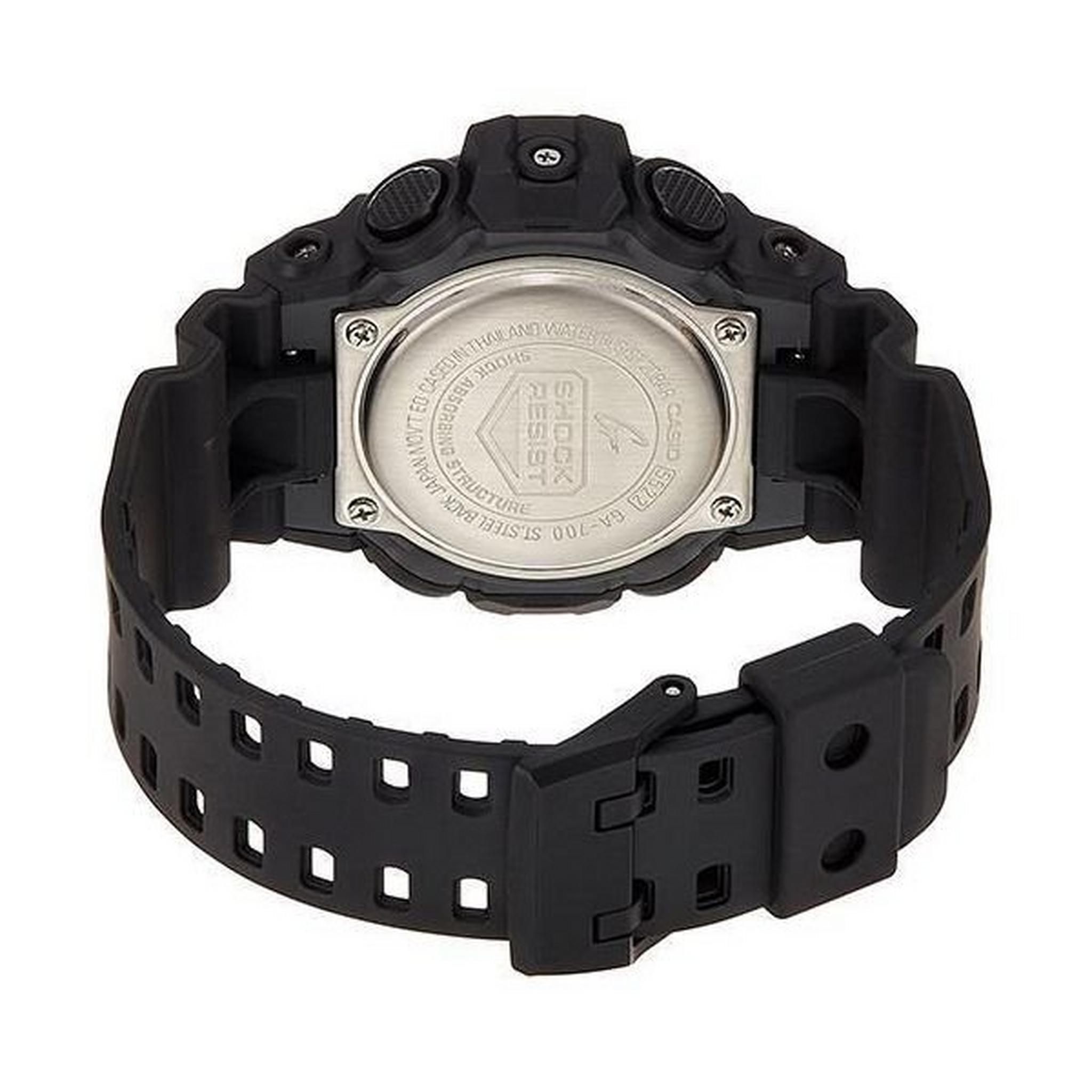 Casio G-shock Digital Gents Rubber Watch (GA-700-1BDR)