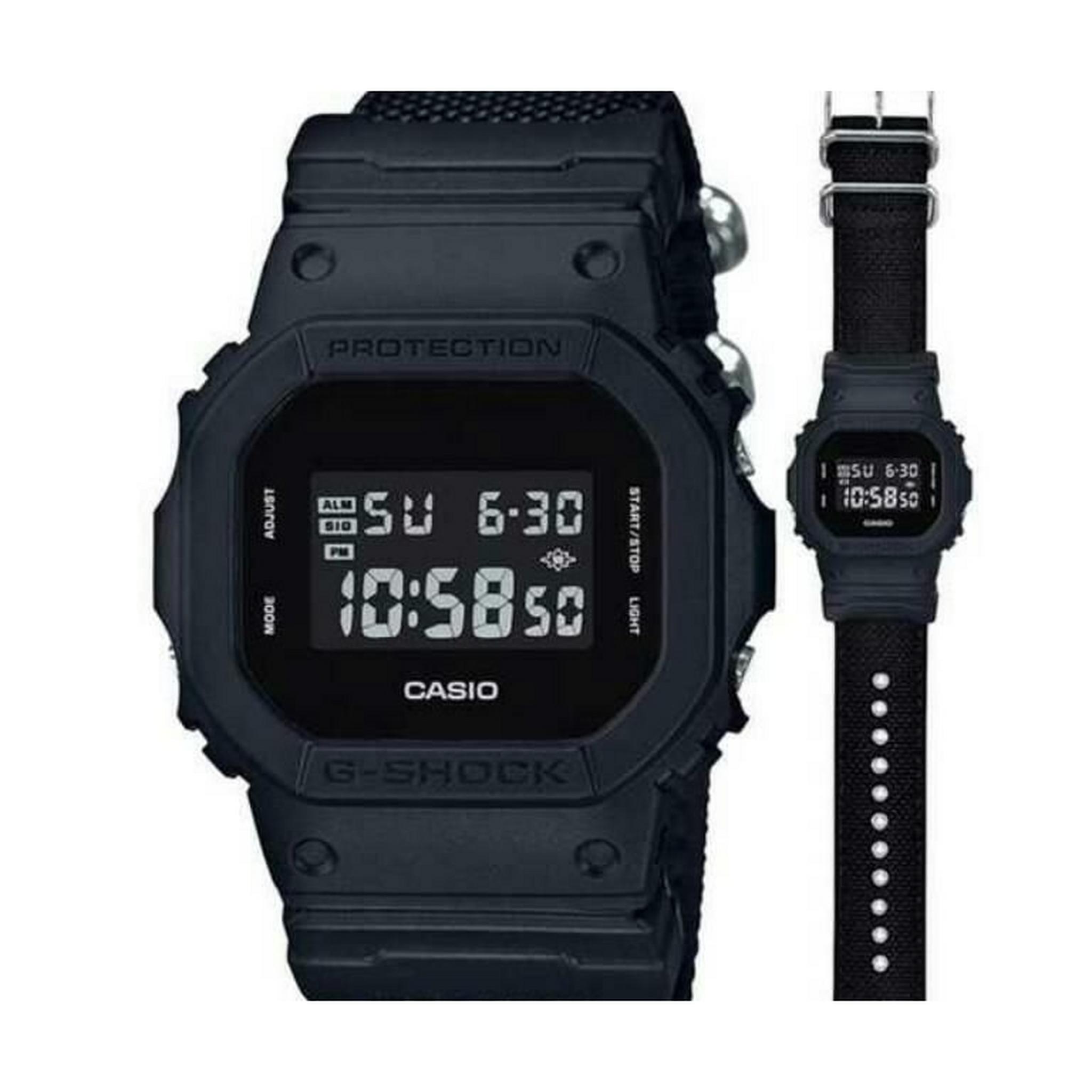 Casio G-shock Digital Gents Nylon Watch (DW-5600BBN-1DR)