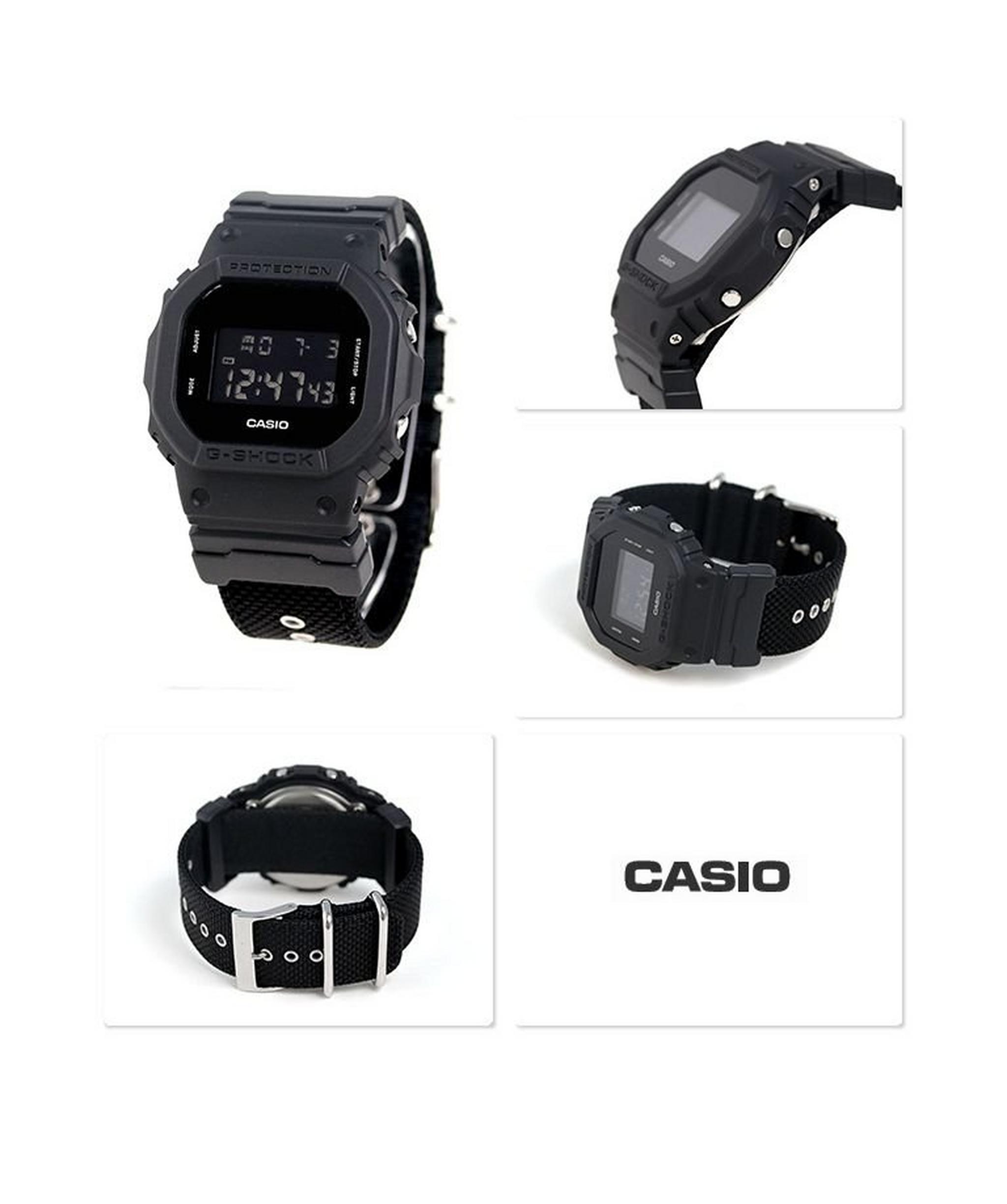 Casio G-shock Digital Gents Nylon Watch (DW-5600BBN-1DR)