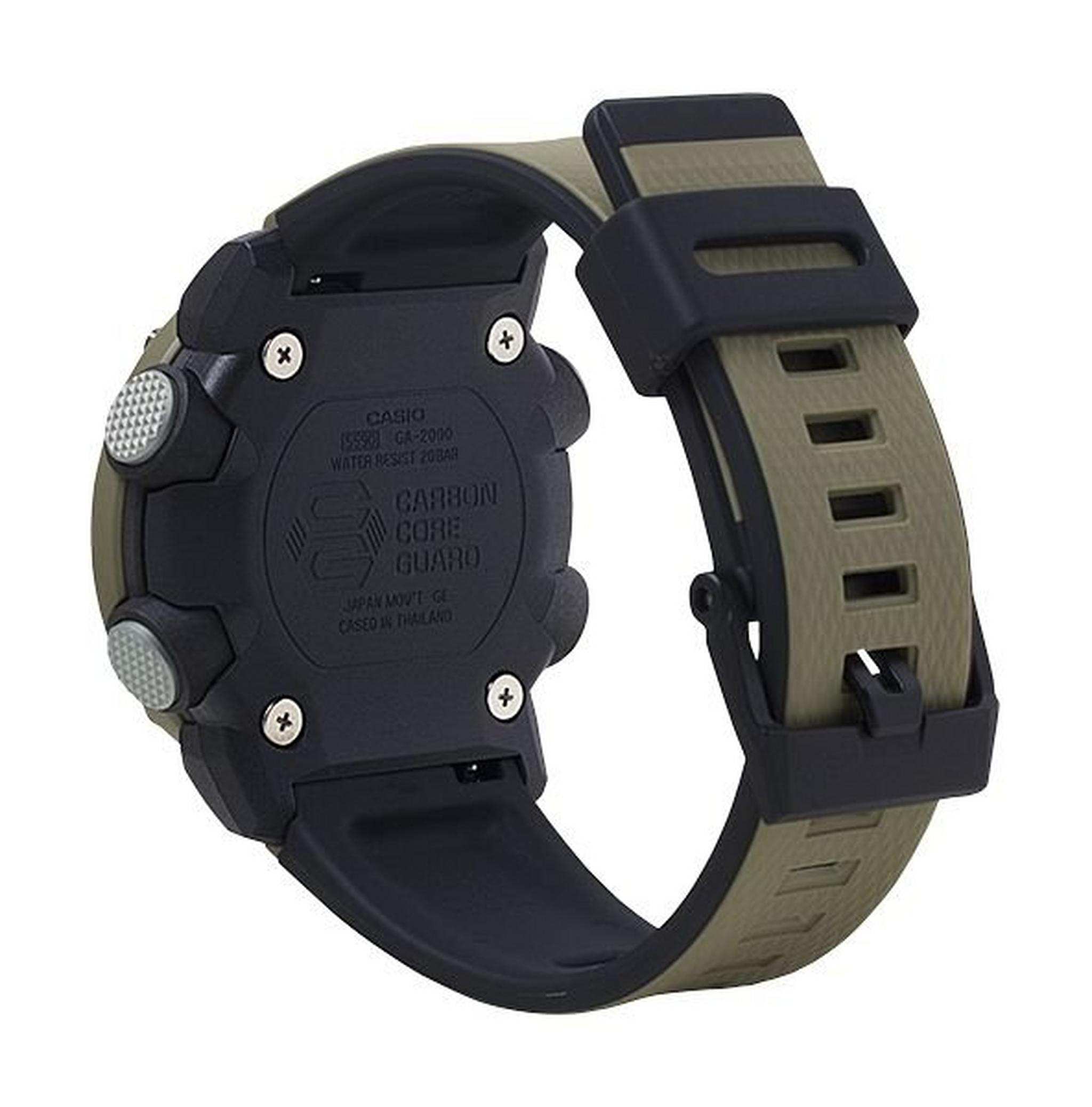 Casio G-shock Analog-Digital Gents Rubber Watch (GA-2000-5ADR)