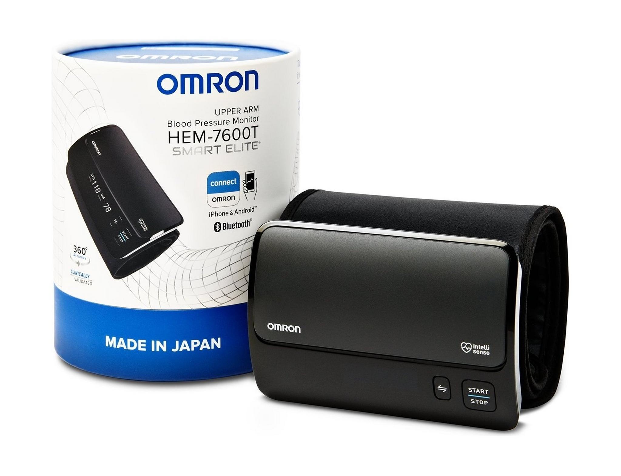 Omron Smart Elite+ HEM 7600T Tubeless Accurate Digital Blood Pressure Monitor