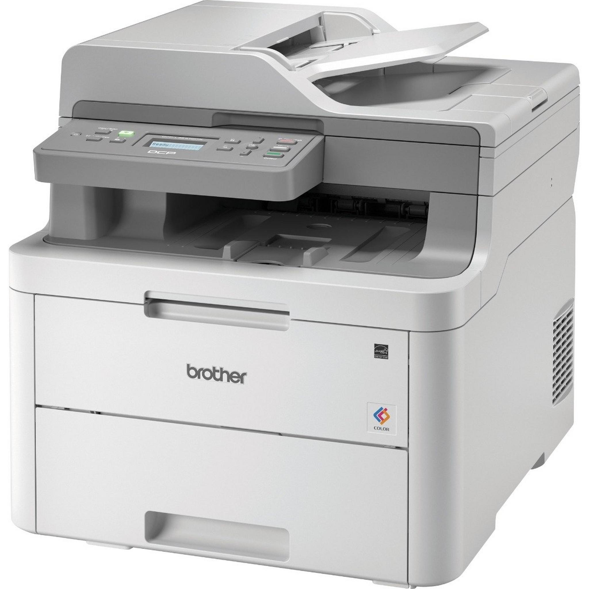 Brother Wireless Colour LED Laser 3-in-One Duplex Mobile Print ADF - (DCP-L3551CDW)