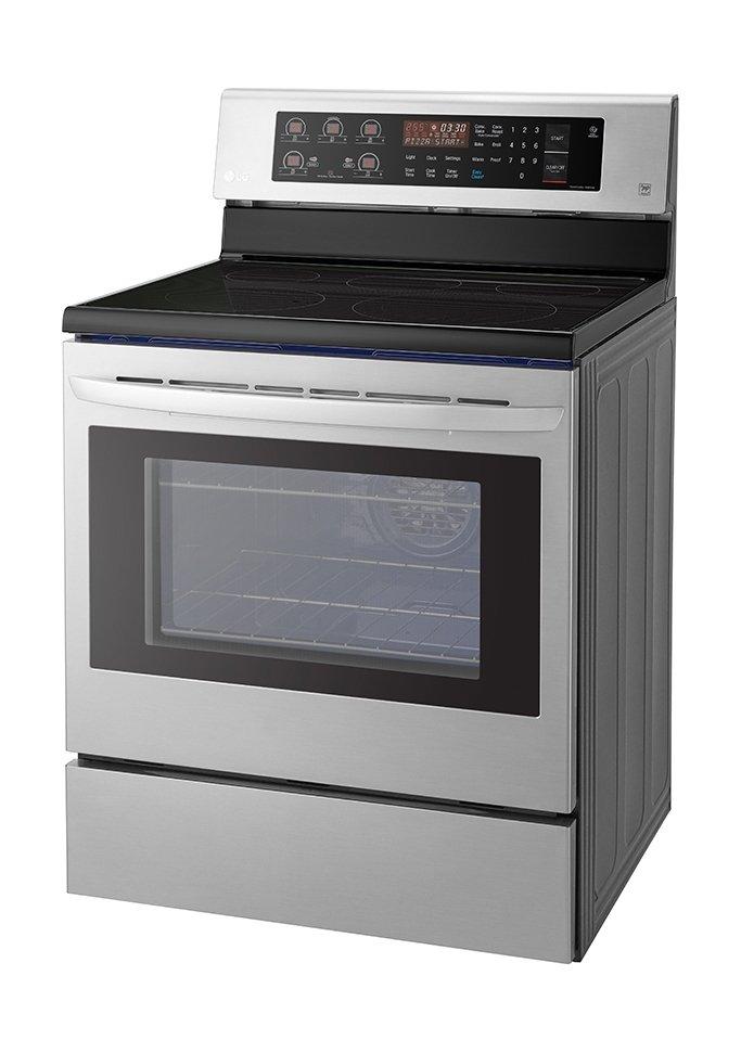 LG Free standing Electric Oven, 6.3 Cu.ft, True convection, Bake Heater