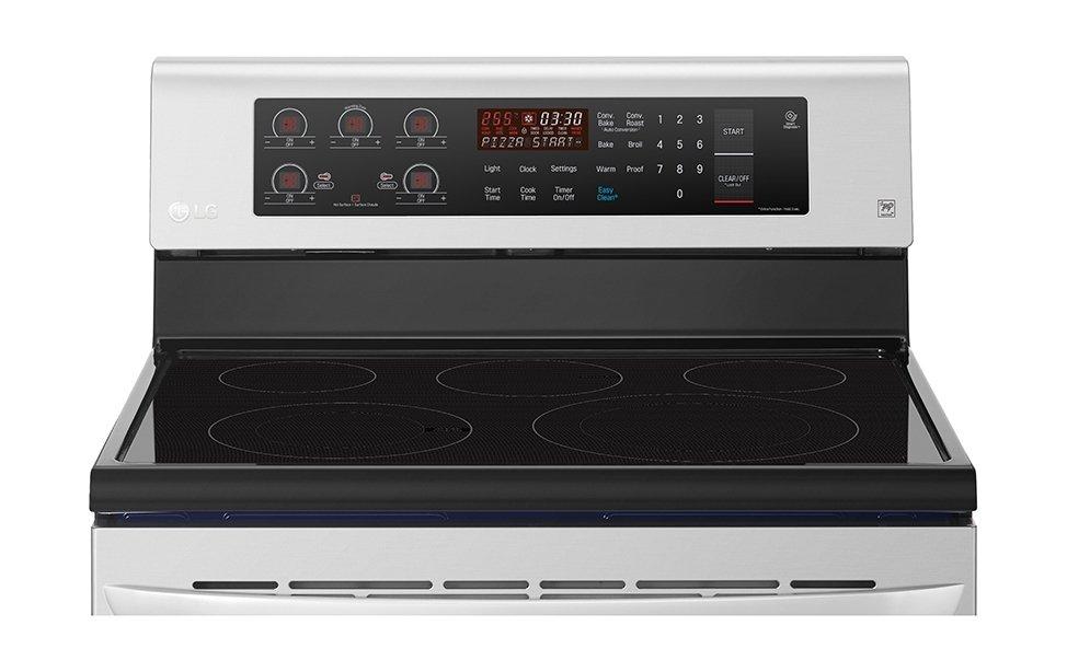LG Free standing Electric Oven, 6.3 Cu.ft, True convection, Bake Heater