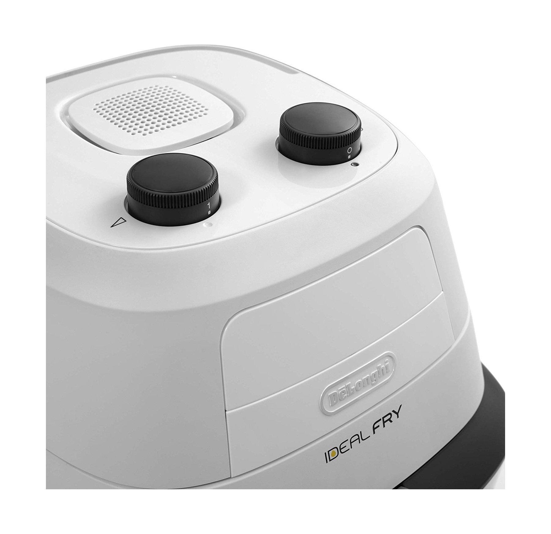 Delonghi IdealFry 1.25KG 1400W Fryer (FH2101) White Price in Kuwait