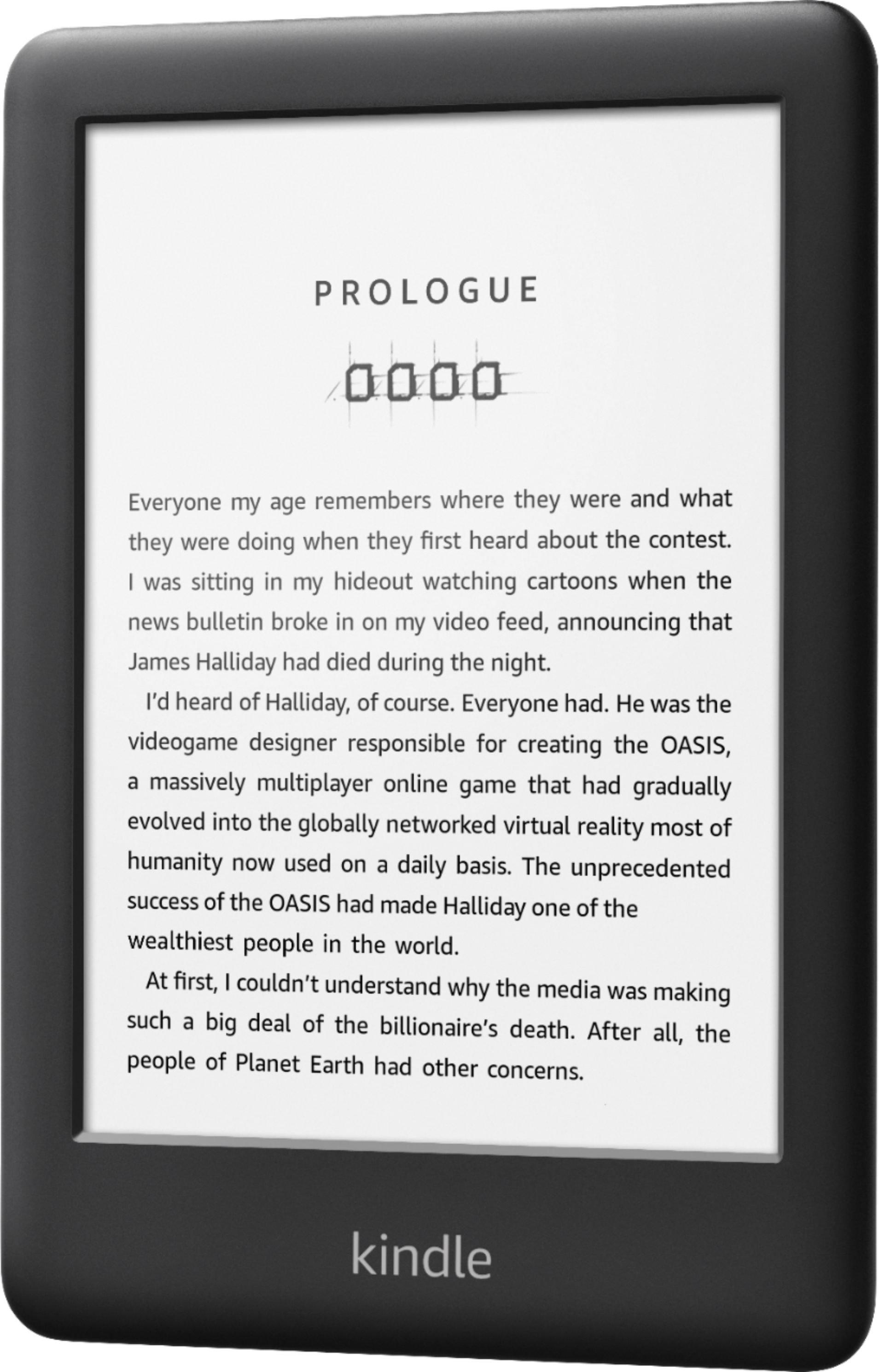 Amazon: eBook Reader Kindle 2019 8GB WiFi - Black