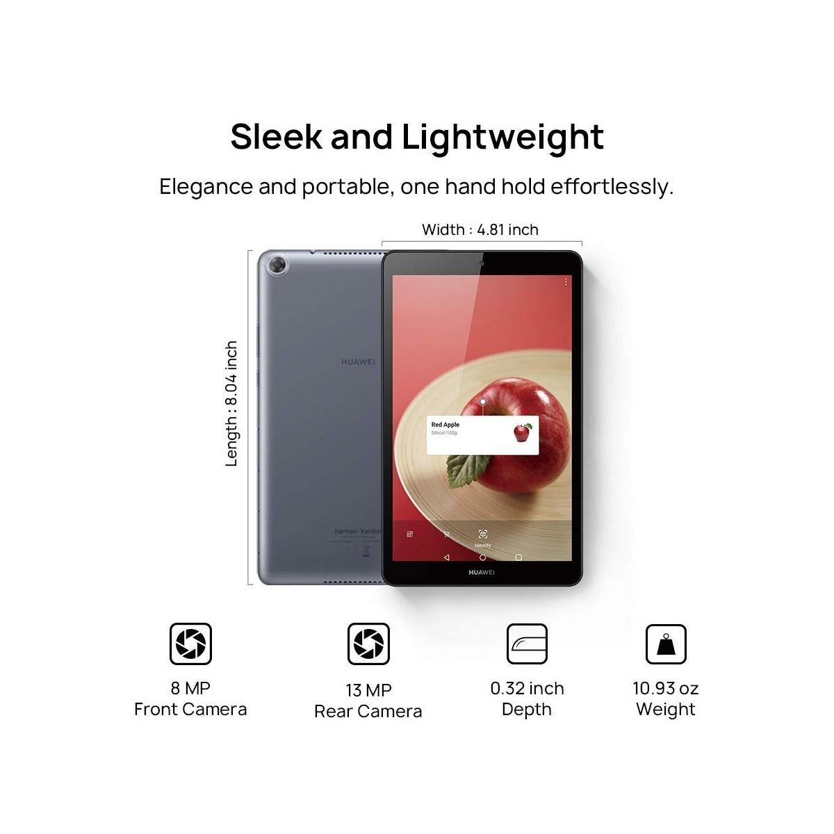 Huawei MediaPad M5 Lite 8.0-inch Tablet - Grey