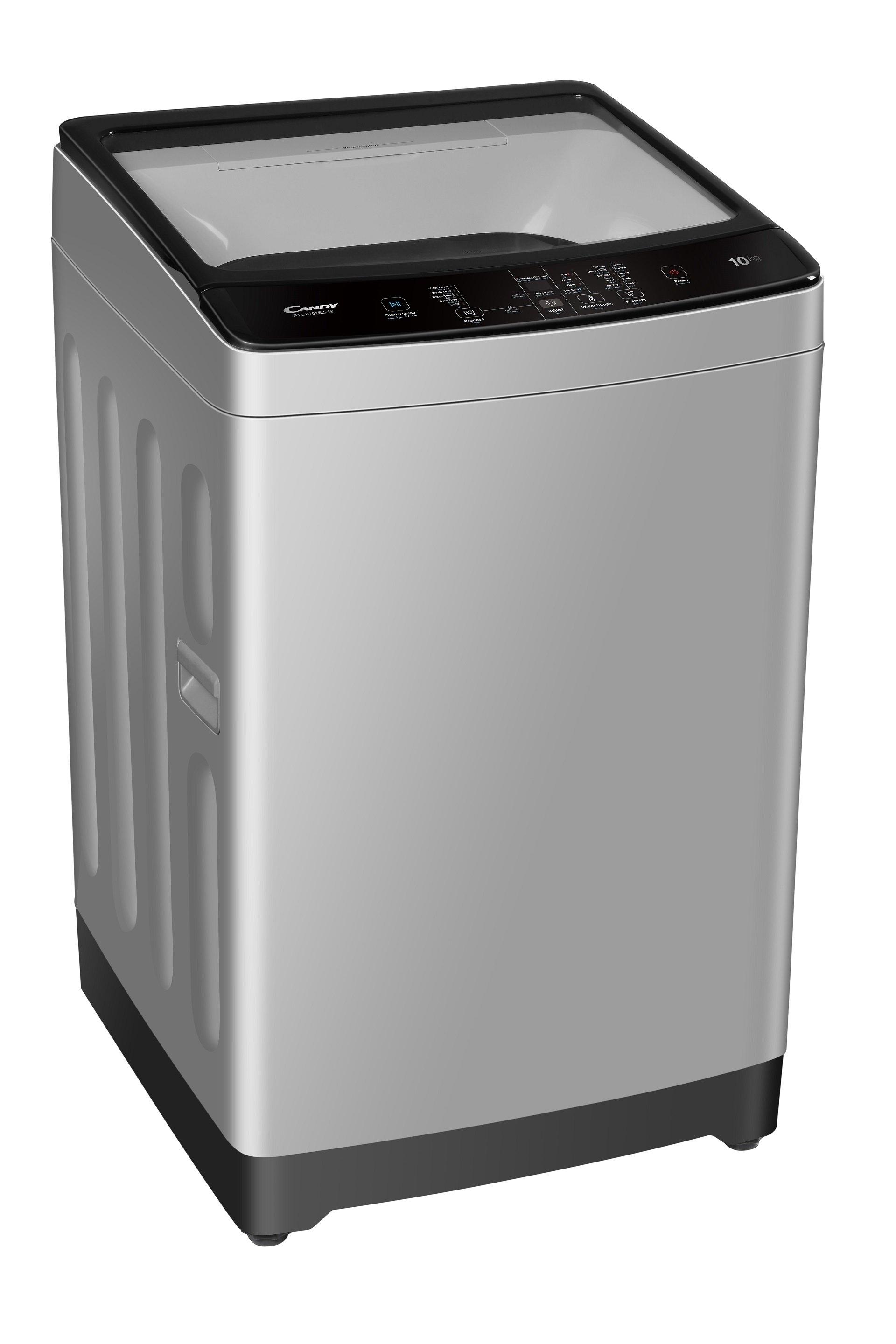 Candy 10KG Top Load Washing Machine (RTL 8101SZ19) Silver Price in