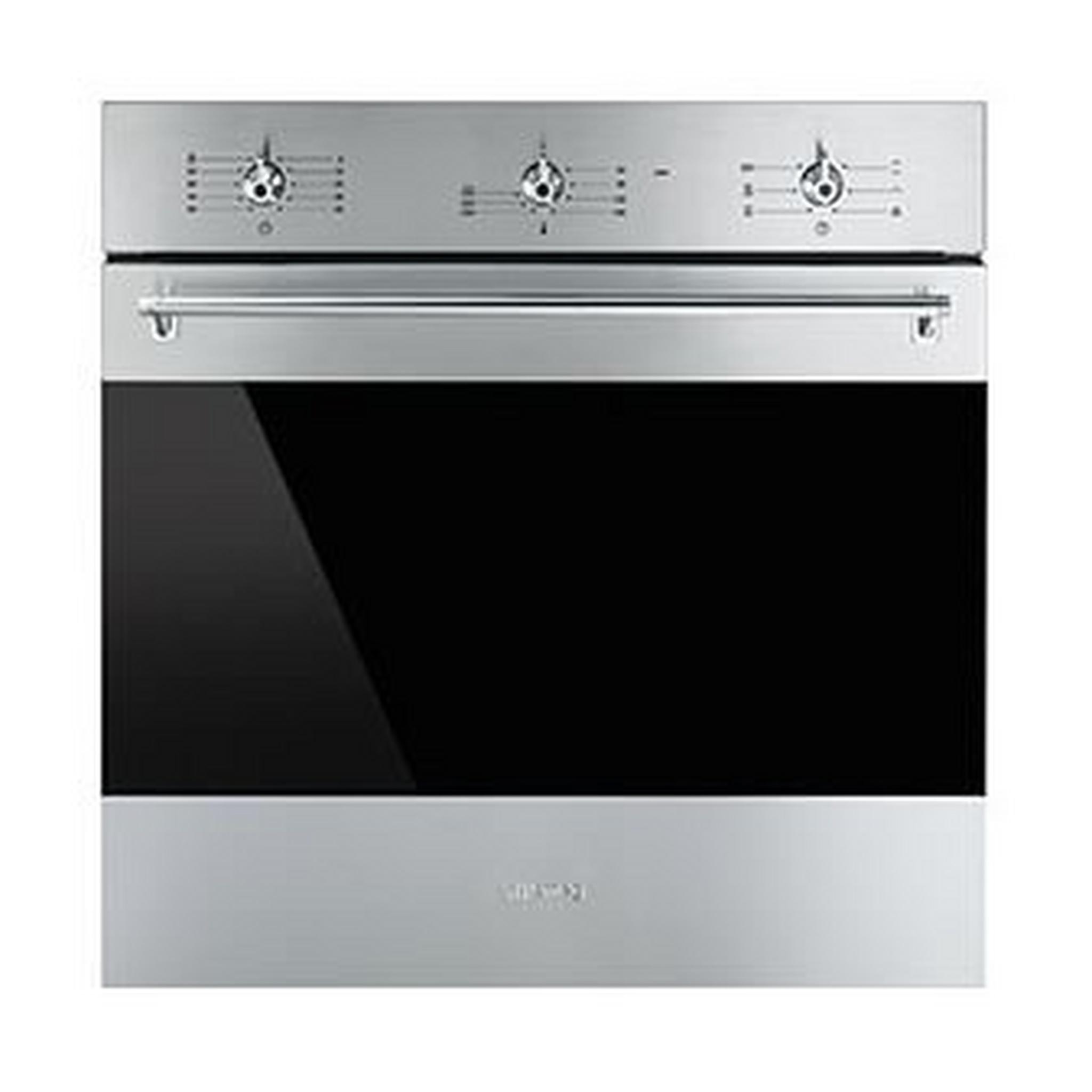 Smeg 60cm 70L Built-In Electric Oven (SF6381X) - Stainless steel