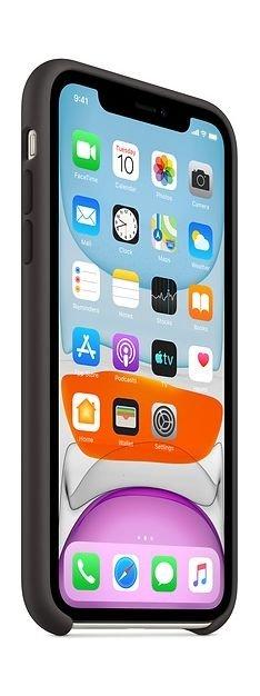 Apple iPhone 11 Silicone Case Black Price in Kuwait Xcite