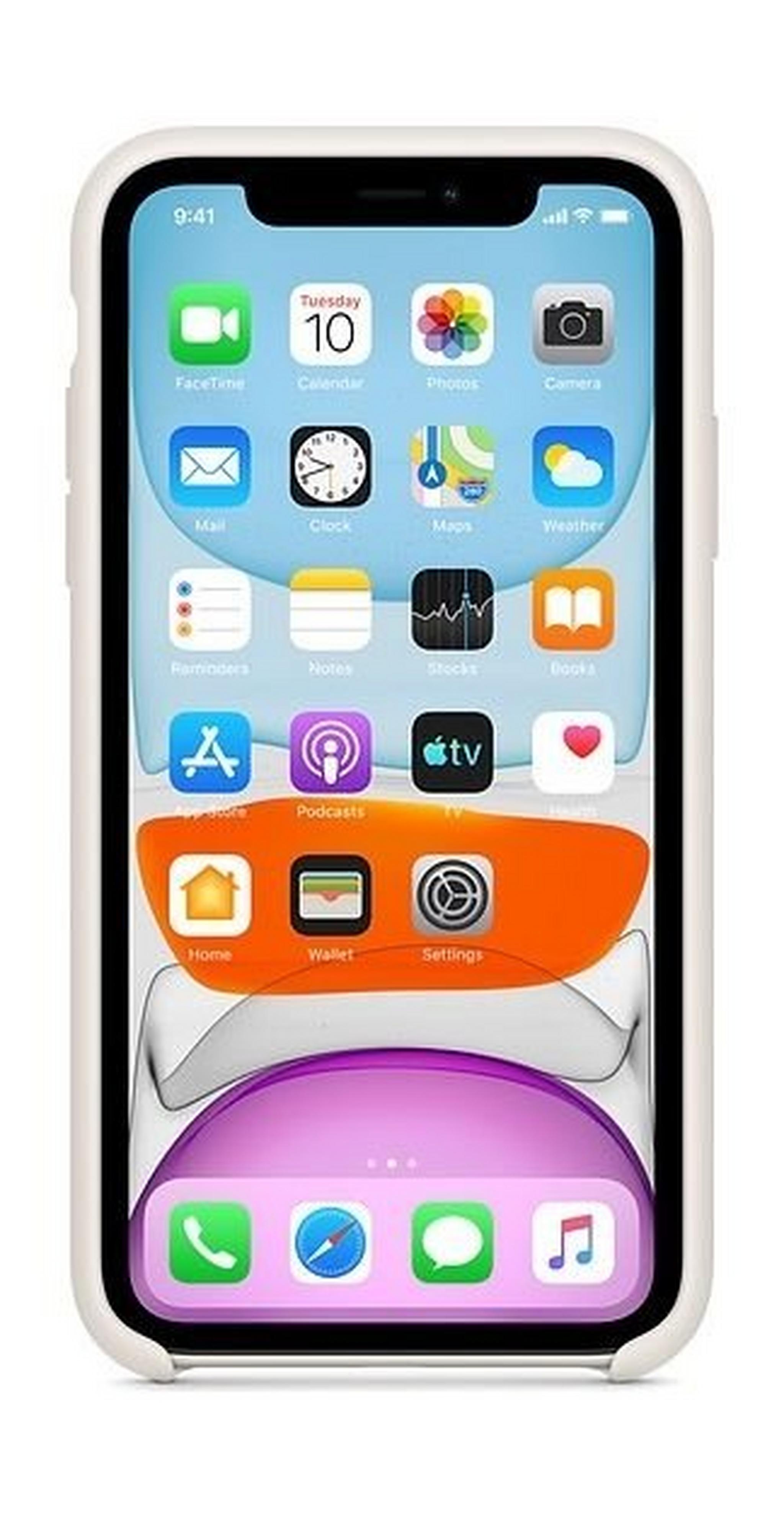 Apple iPhone 11 Silicone Case - White