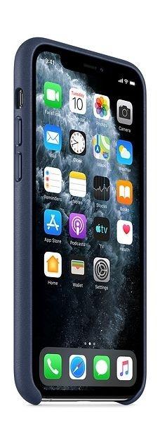 Apple iPhone 11 Pro Leather Case - Midnight Blue