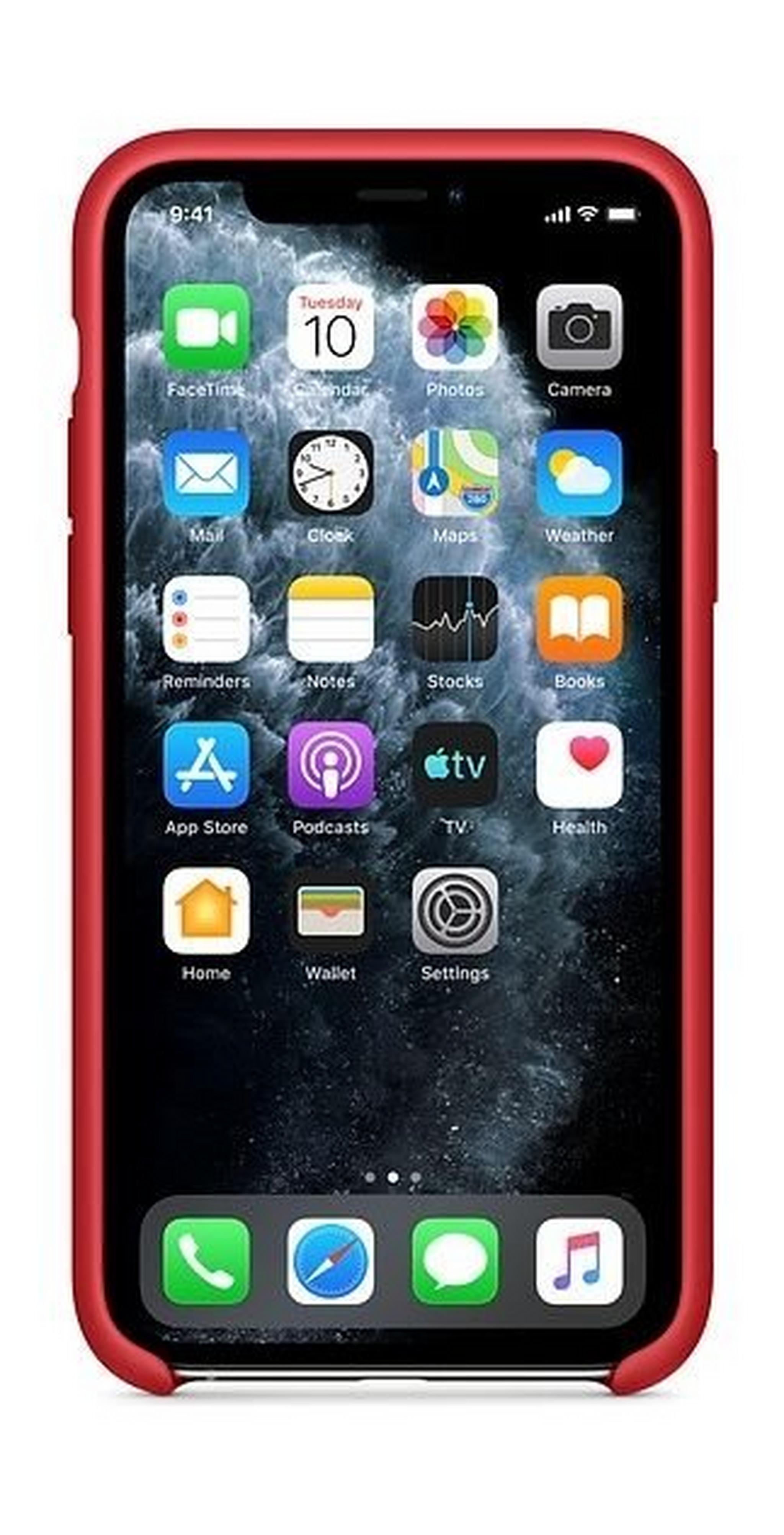 Apple iPhone 11 Pro Silicone Case - Red