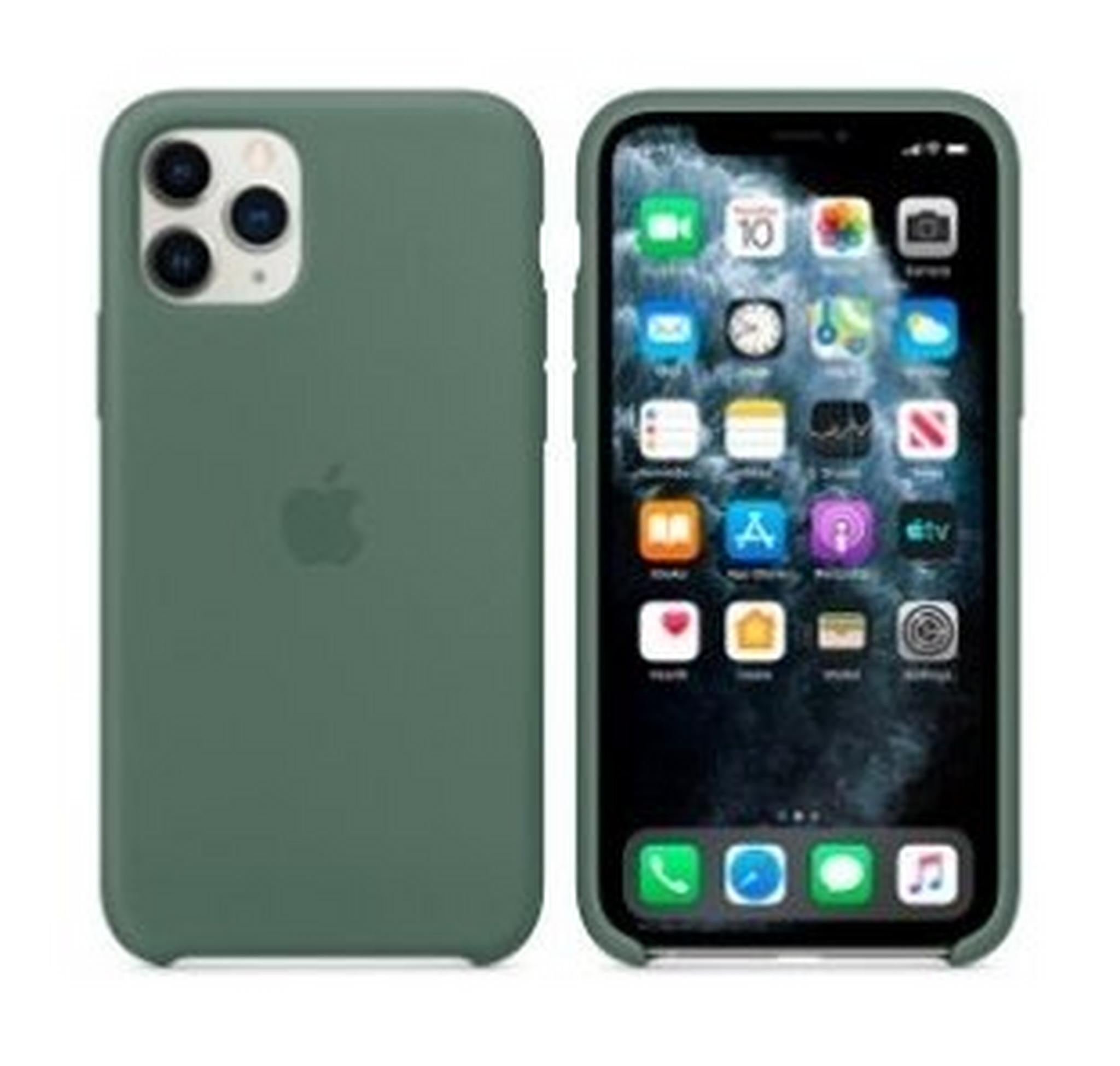 Apple Silicone Case for iPhone 11 Pro - Pine Green