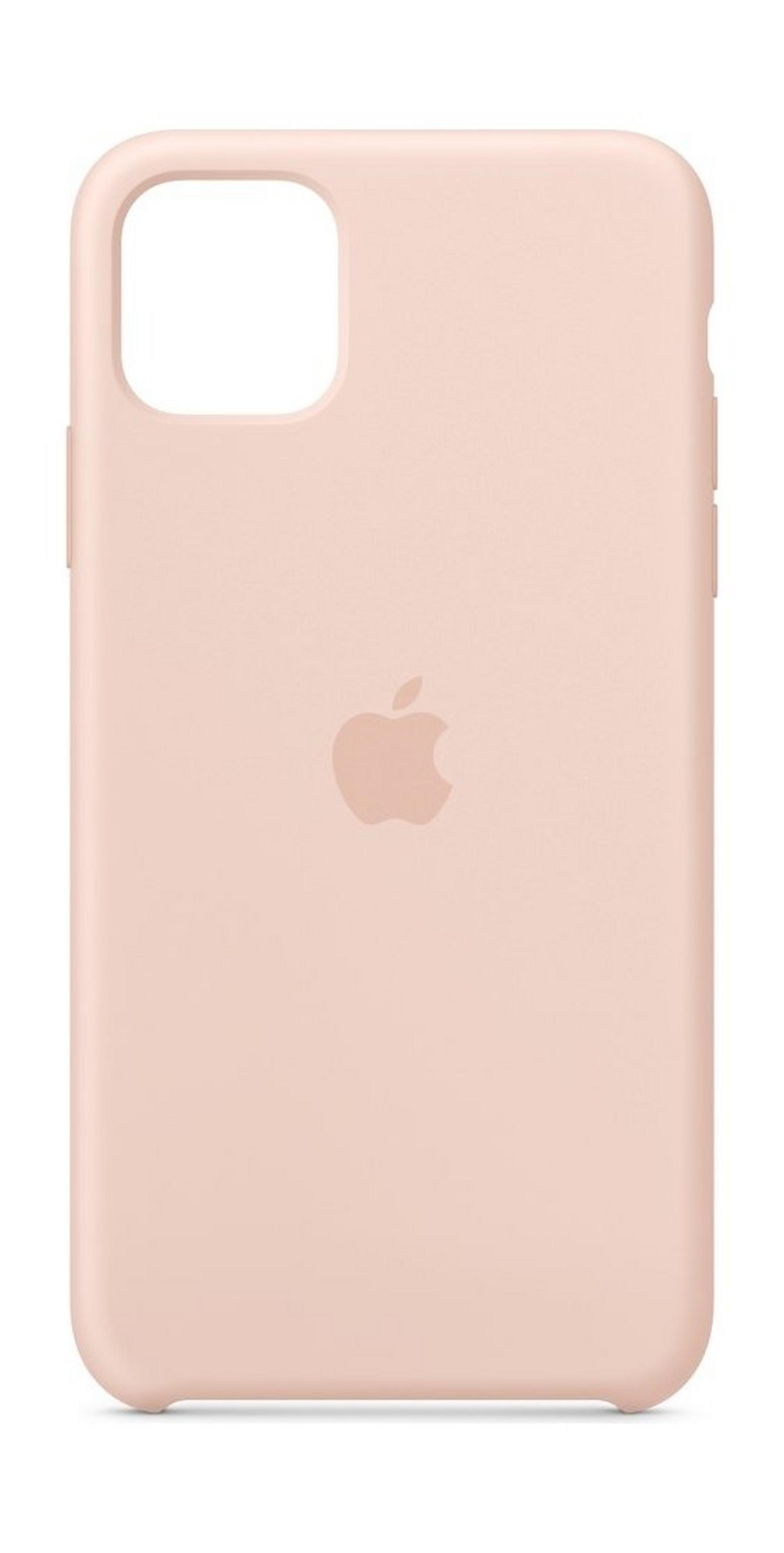 Apple iPhone 11 Pro Max Silicon Case - Pink Sand
