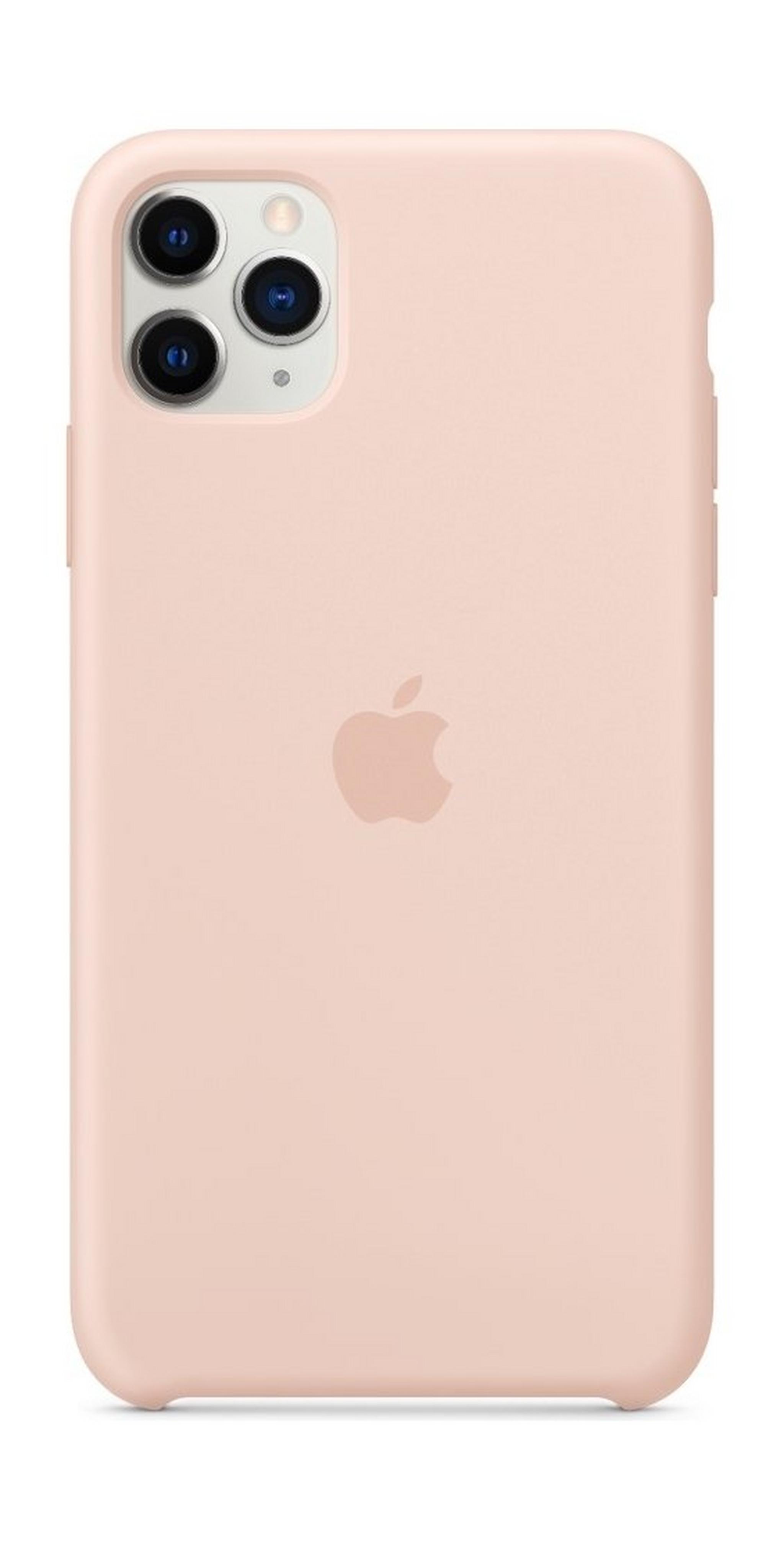 Apple iPhone 11 Pro Max Silicon Case - Pink Sand