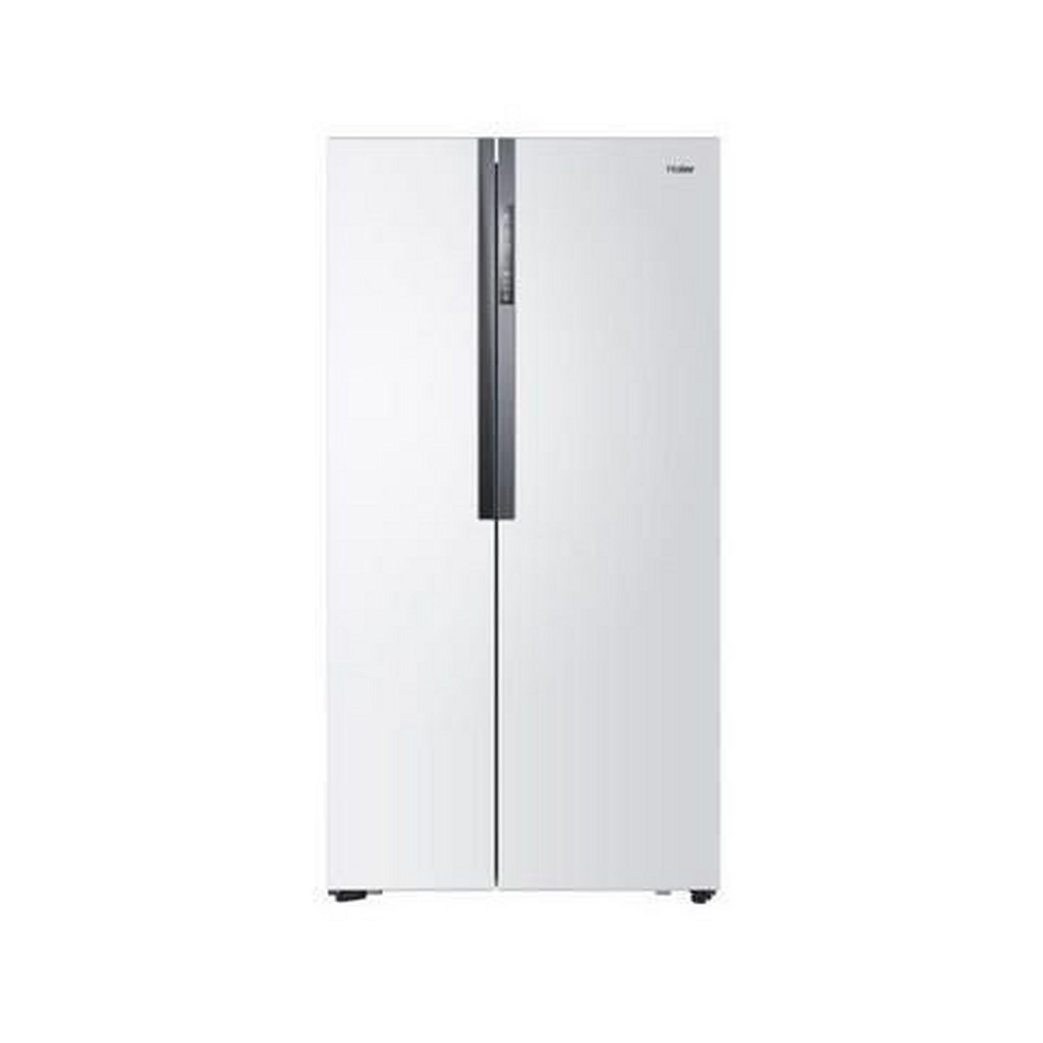 Haier 17.9CFT Side by Side Refrigerator (HRF-618DW6-3) - White