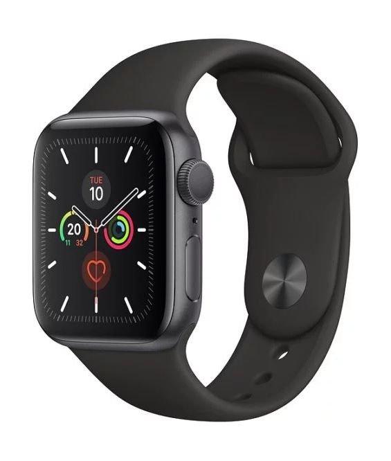 Apple Watch Series 5 GPS 40mm Grey Aluminium Case with Black Sport Band