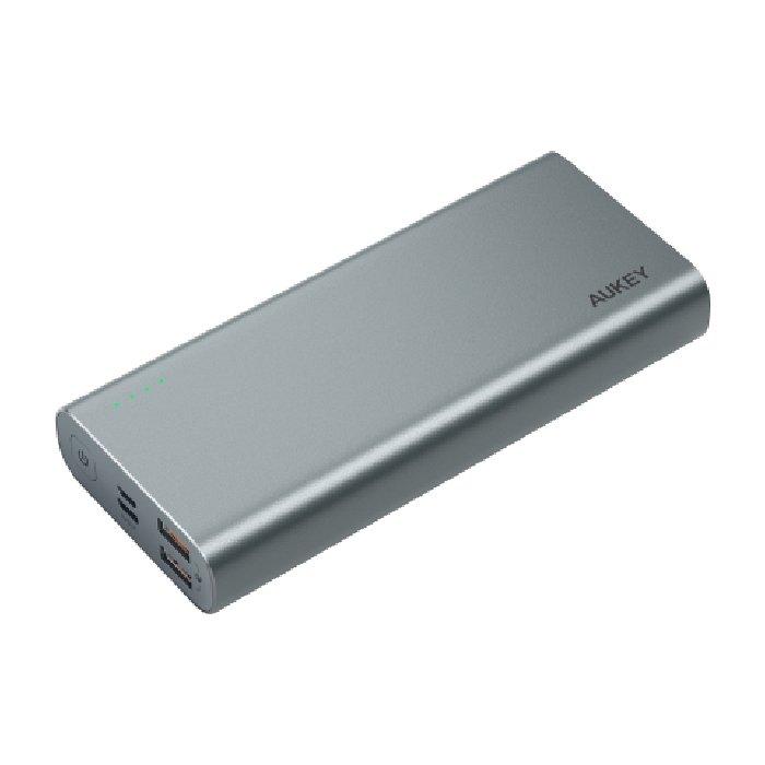 Aukey Power Bank 20000 mAh USB-C - Grey