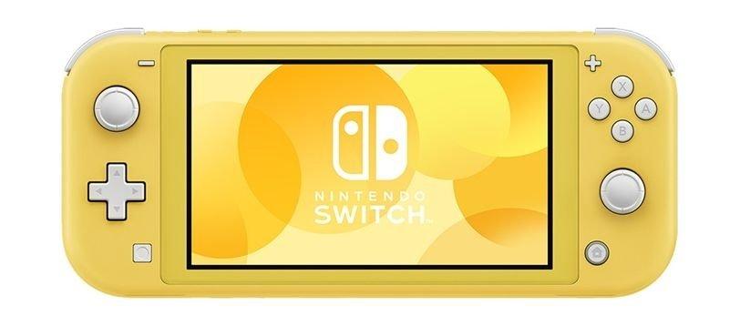 Nintendo Switch Lite Gaming Console Yellow + 2 Assorted Games
