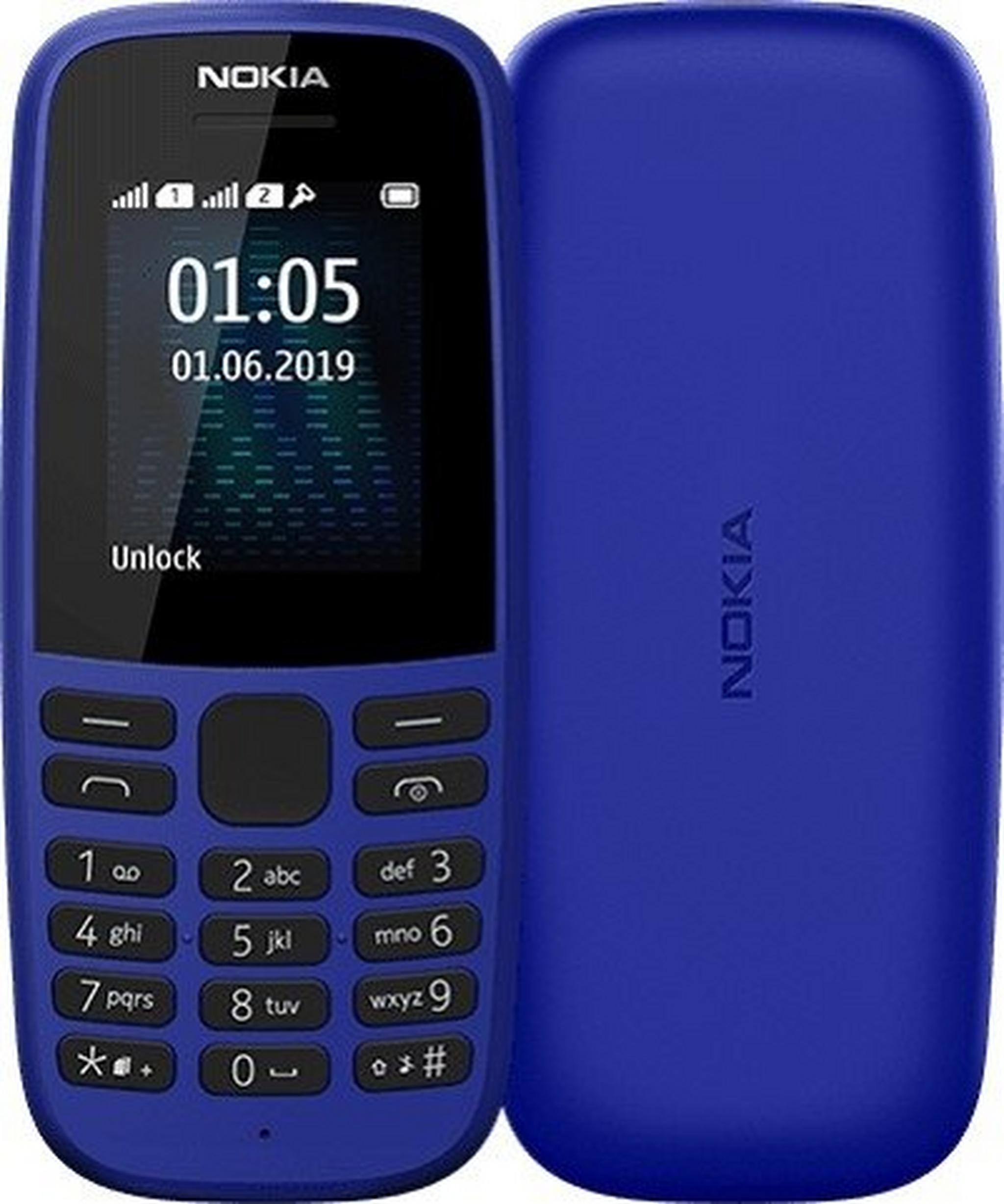 هاتف نوكيا 105 - أزرق