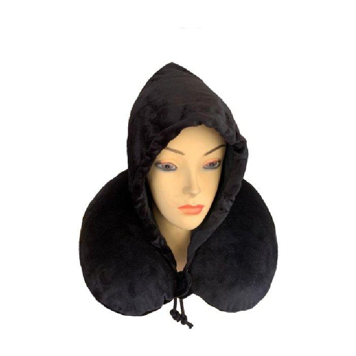 Memory Foam Hooded Neck Pillow 