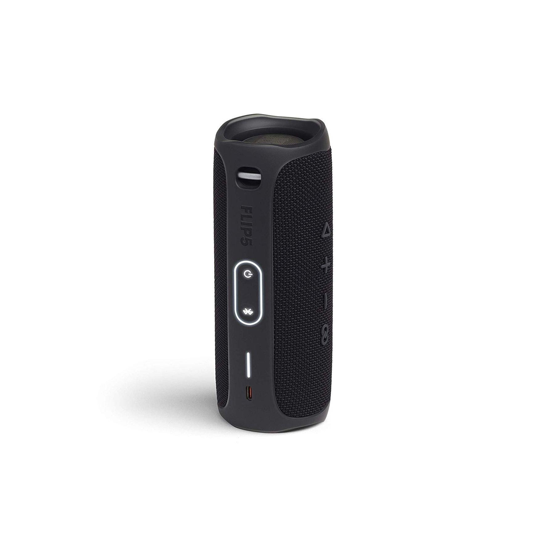 JBL Flip 5 Waterproof Bluetooth Portable Speakers - Black