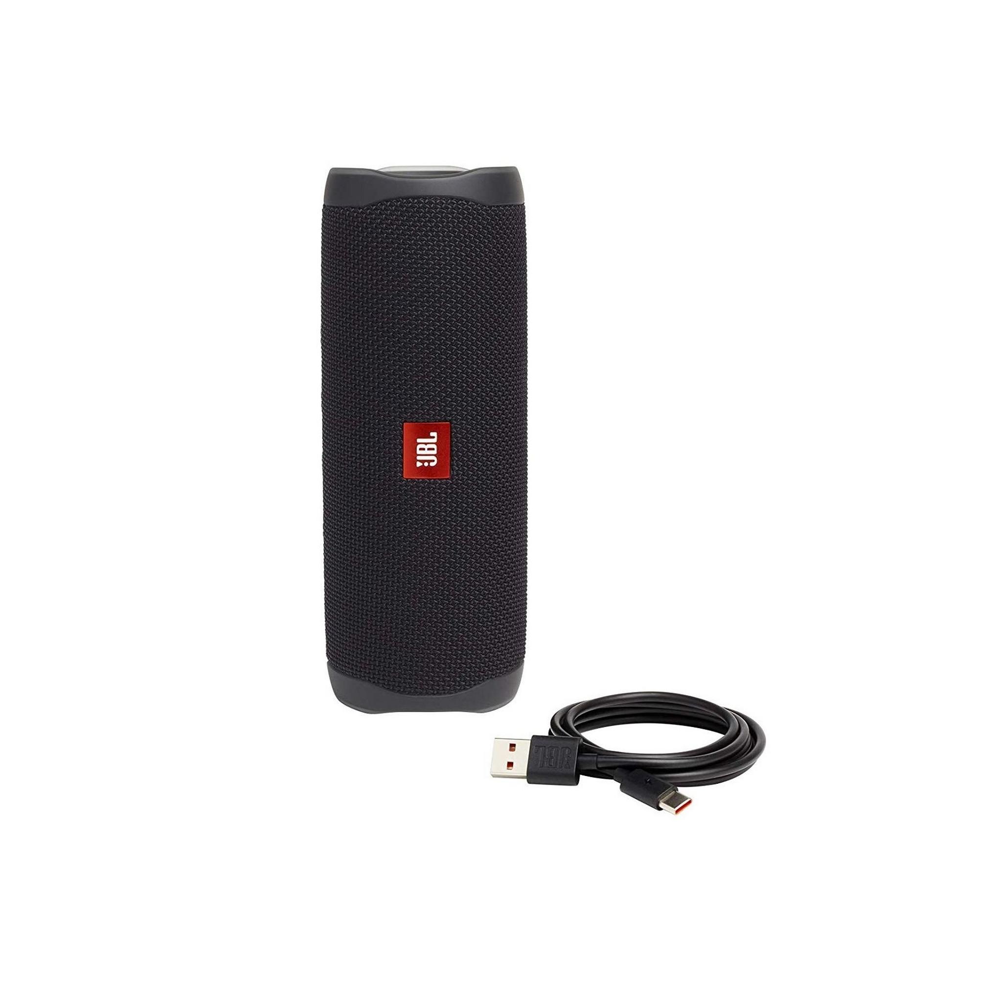JBL Flip 5 Waterproof Bluetooth Portable Speakers - Black