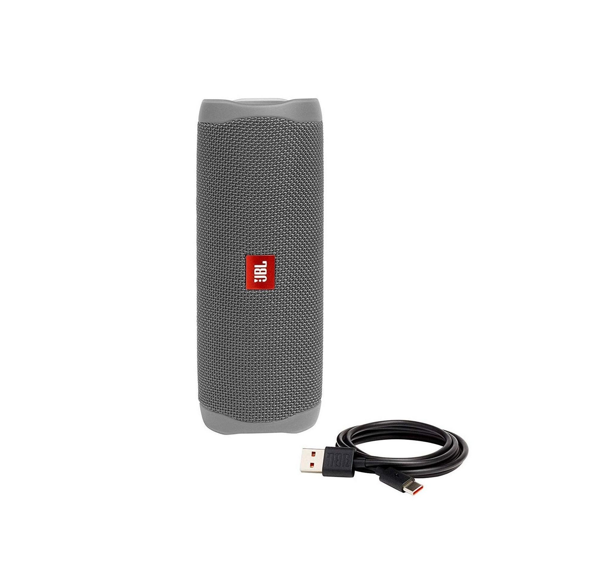 JBL Flip 5 Waterproof Bluetooth Portable Speakers - Grey