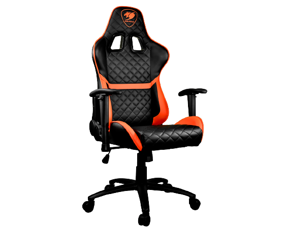 Cougar Armor One Gaming Chair - Black/Orange