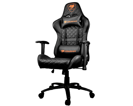 كرسي الألعاب كوغار أرمور ون - أسود