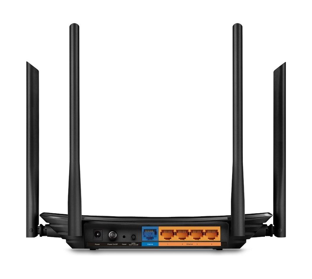 راوتر من تي بي-لينك، آرتشر، لاسلكي، مزدوج النطاق، Archer C6 - أسود