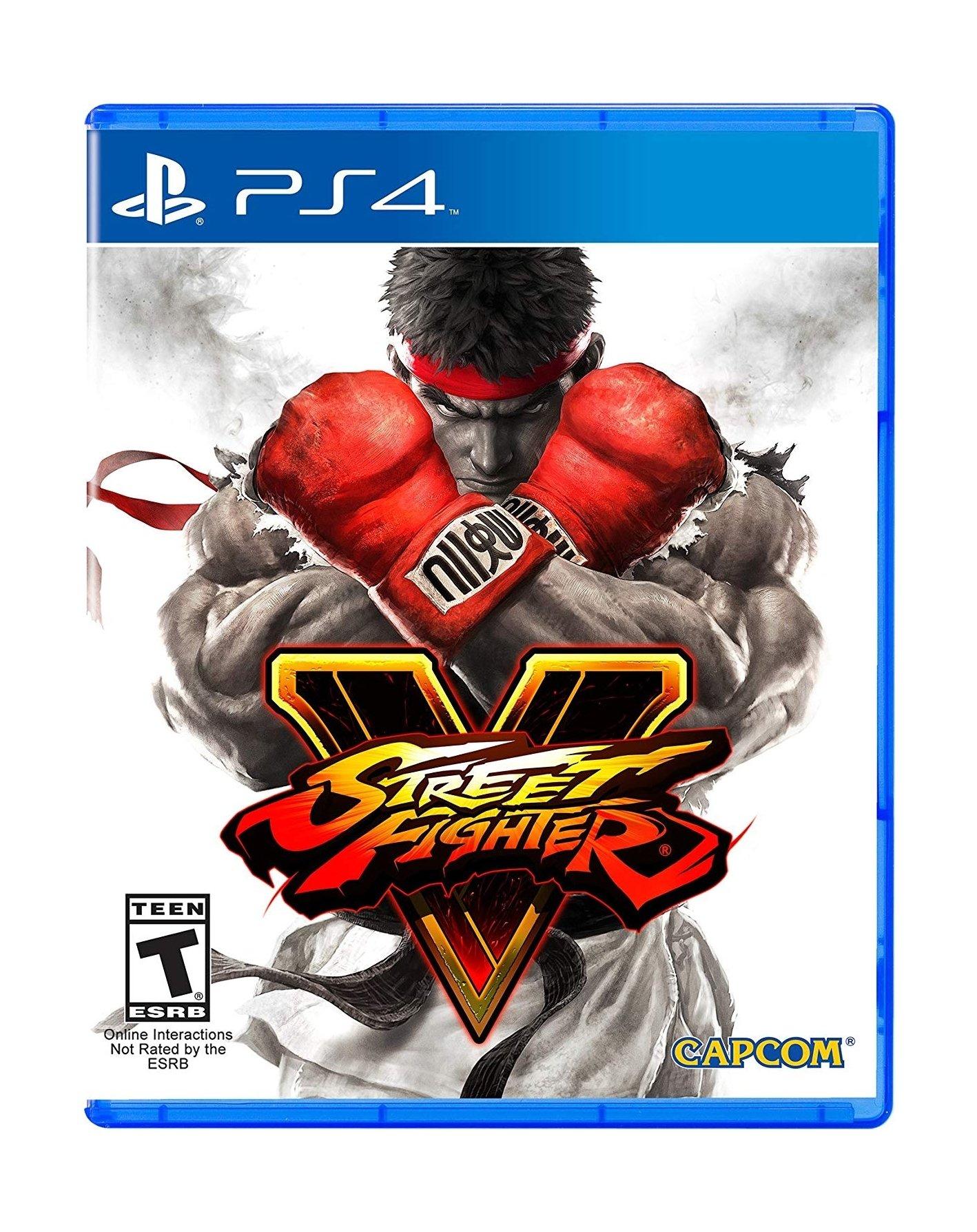 Street Fighter V – PS4 – PAL – Comme Neuf, Complet Avec Boîte