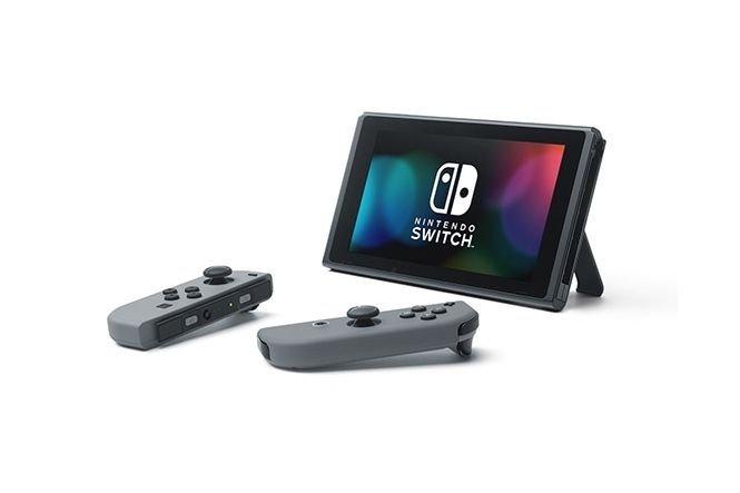 Nintendo Switch Console Grey Extended Battery + 2 Games