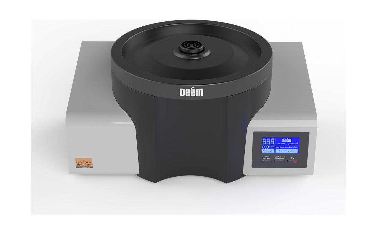 دلة القهوة العربية كهربائية من ديم دلة - 7 لتر 1000 واط - فضي