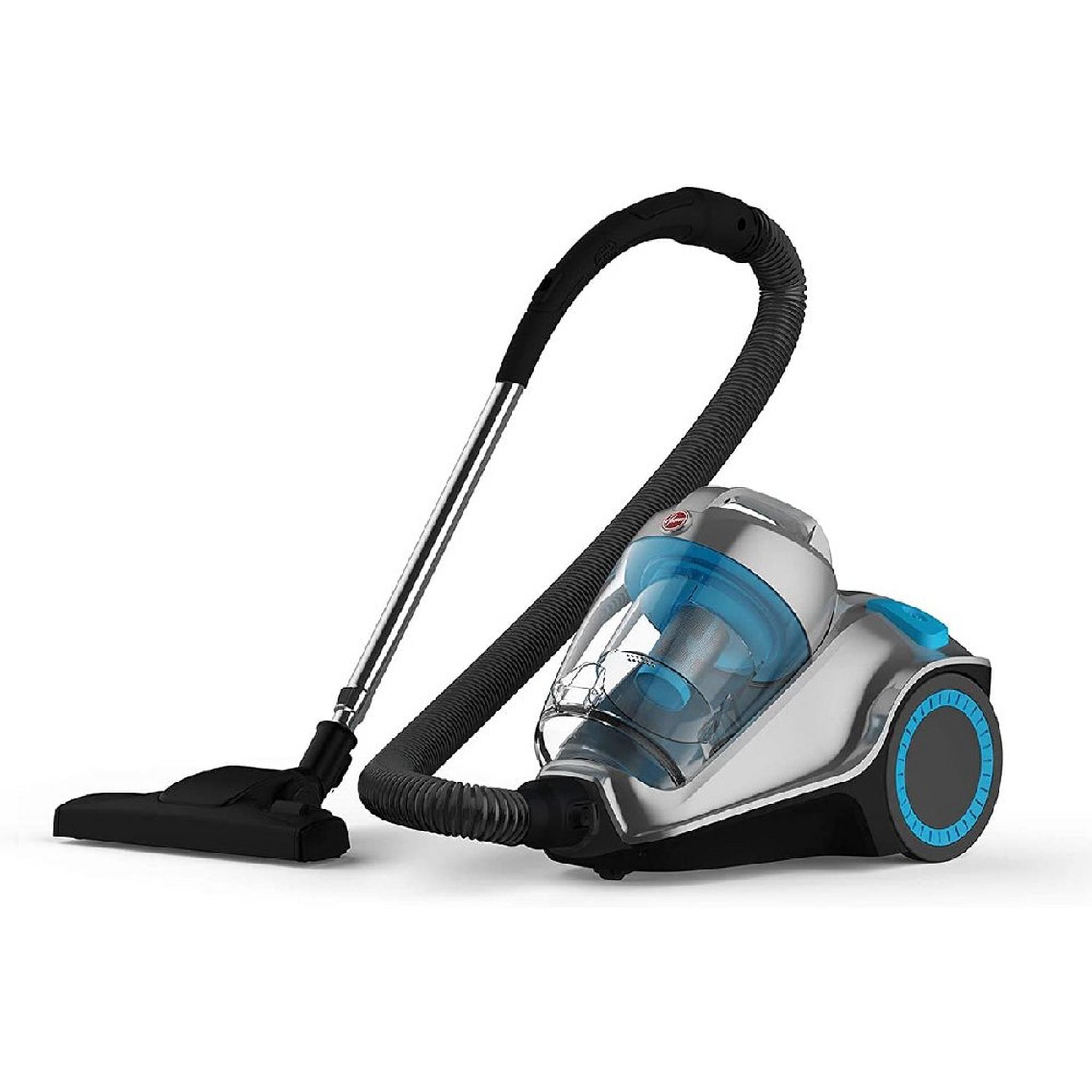 Hoover Power 7 Canister Vacuum Cleaner, 2400W, 4Liters, HC84-P7A-ME - Black/Silver