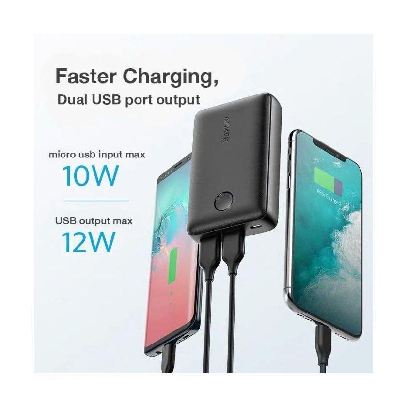 Anker PowerCore Select 10000mAh Powerbank, A1223H11 - Black