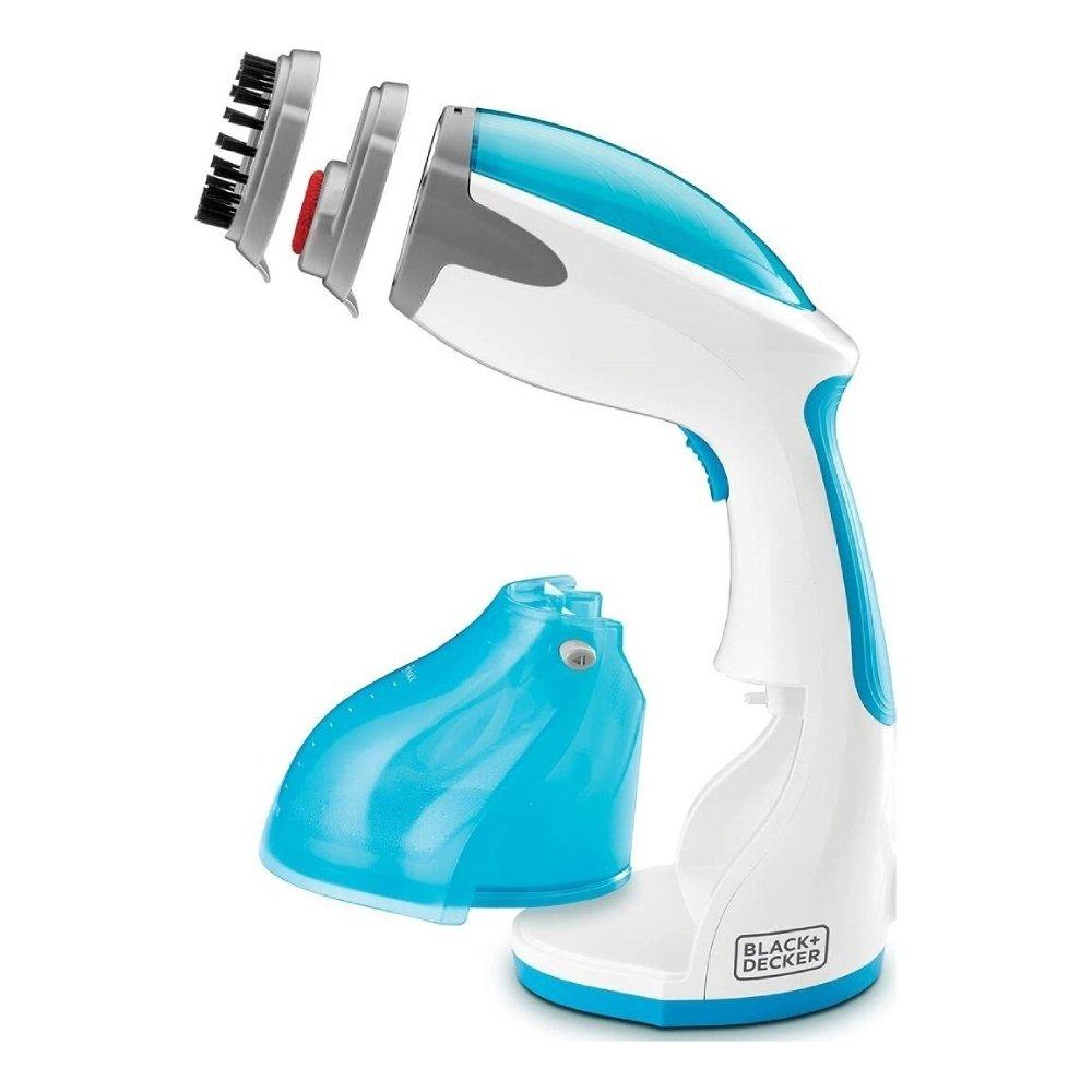 Black+Decker Garment Steamer, 1200WH, 0.26 Liter, ST1200-B5 - White/Blue