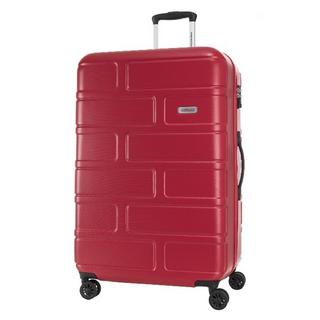 Buy American tourister bricklane 80cm hard luggage (ge3x80007) - red in Saudi Arabia