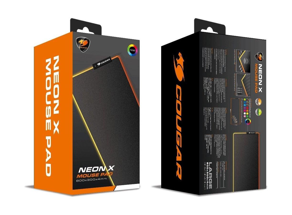 Cougar NEON X RGB Gaming Mouse Pad XL Xcite Kuwait