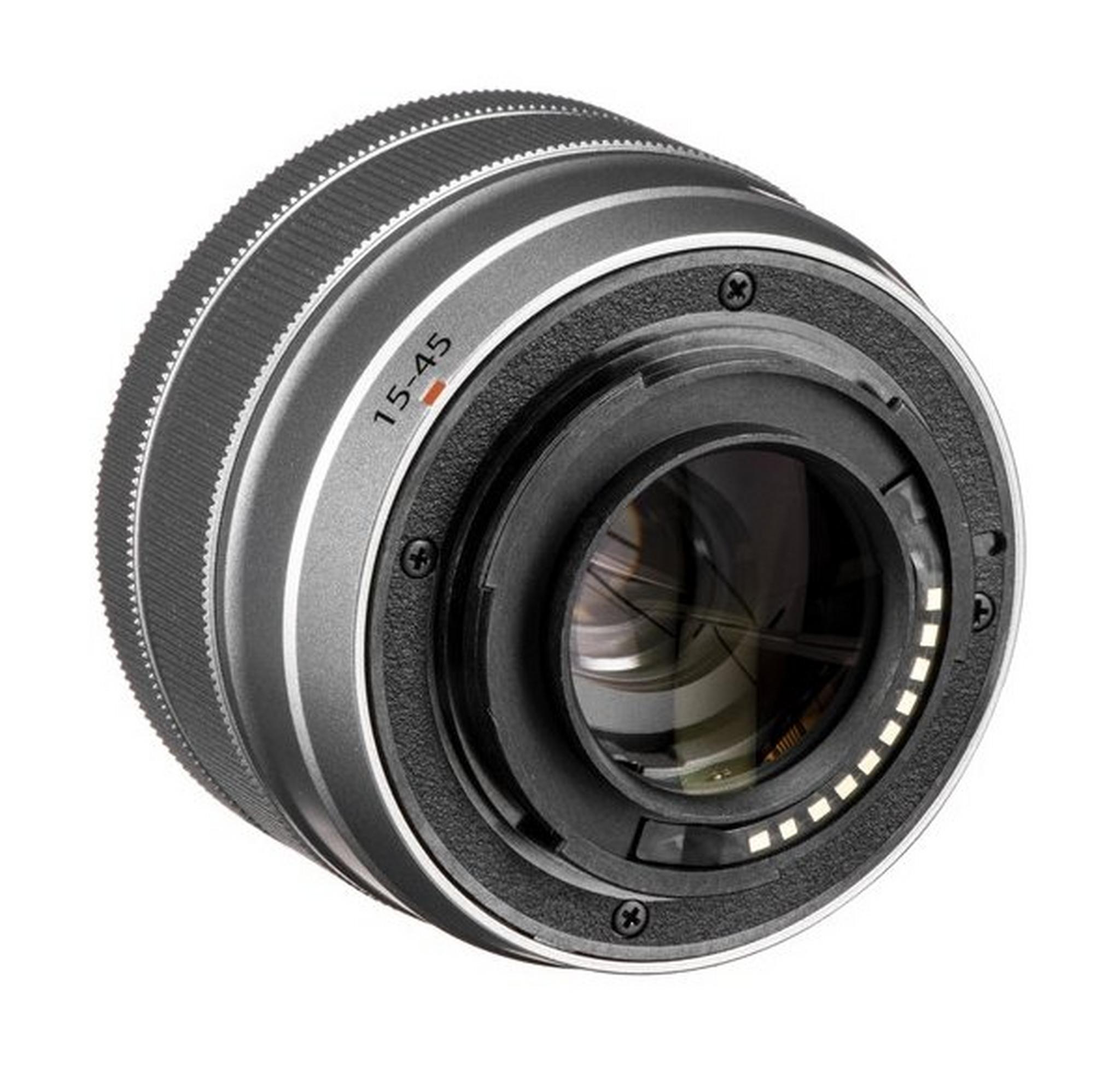 كاميرا فوجي فيلم X-A7 الرقمية بدون مرآة مع عدسة مقاس 15-45 ملم - كراميل