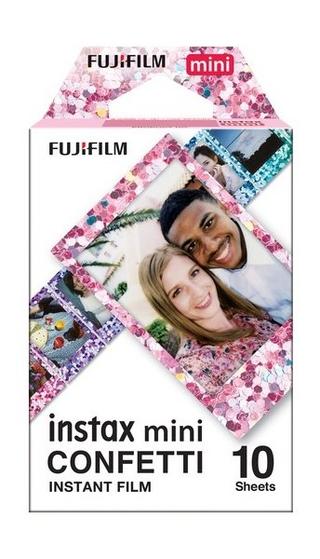 Buy Fujifilm instax mini confetti instant film - 10 sheets in Kuwait