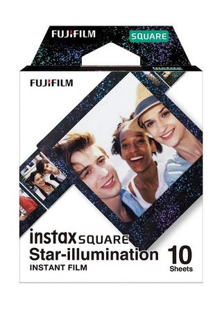 Buy Fujifilm instax square film star illumination - 10 sheets in Kuwait