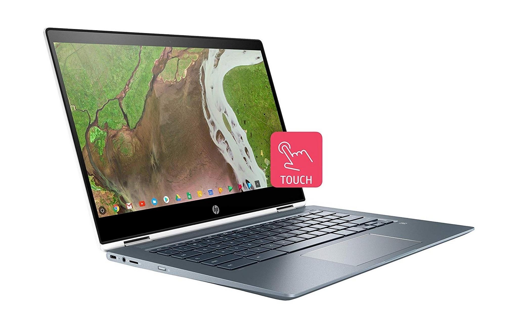 HP Chromebook Enterprise x360 Core i7 16GB RAM 512 SSD 15-inch Convertible Laptop (8KL52E) - Silver