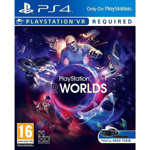 Playstation VR Mega Pack 2: PS VR + PS Camera + 5 Game Voucher Codes