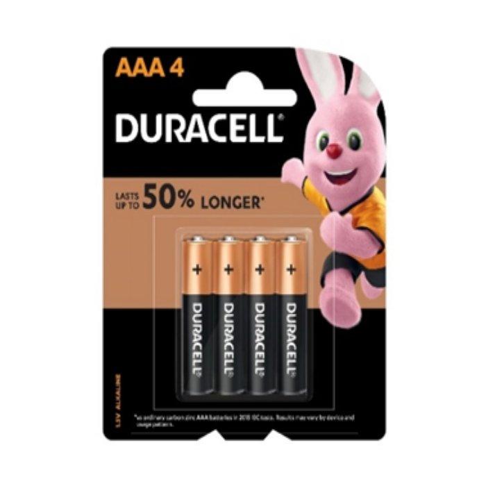 Duracell Plus Power AAA Batteries 4 Pack Xcie KSA